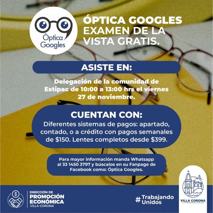 Examen de la vista gratis 2025 óptica