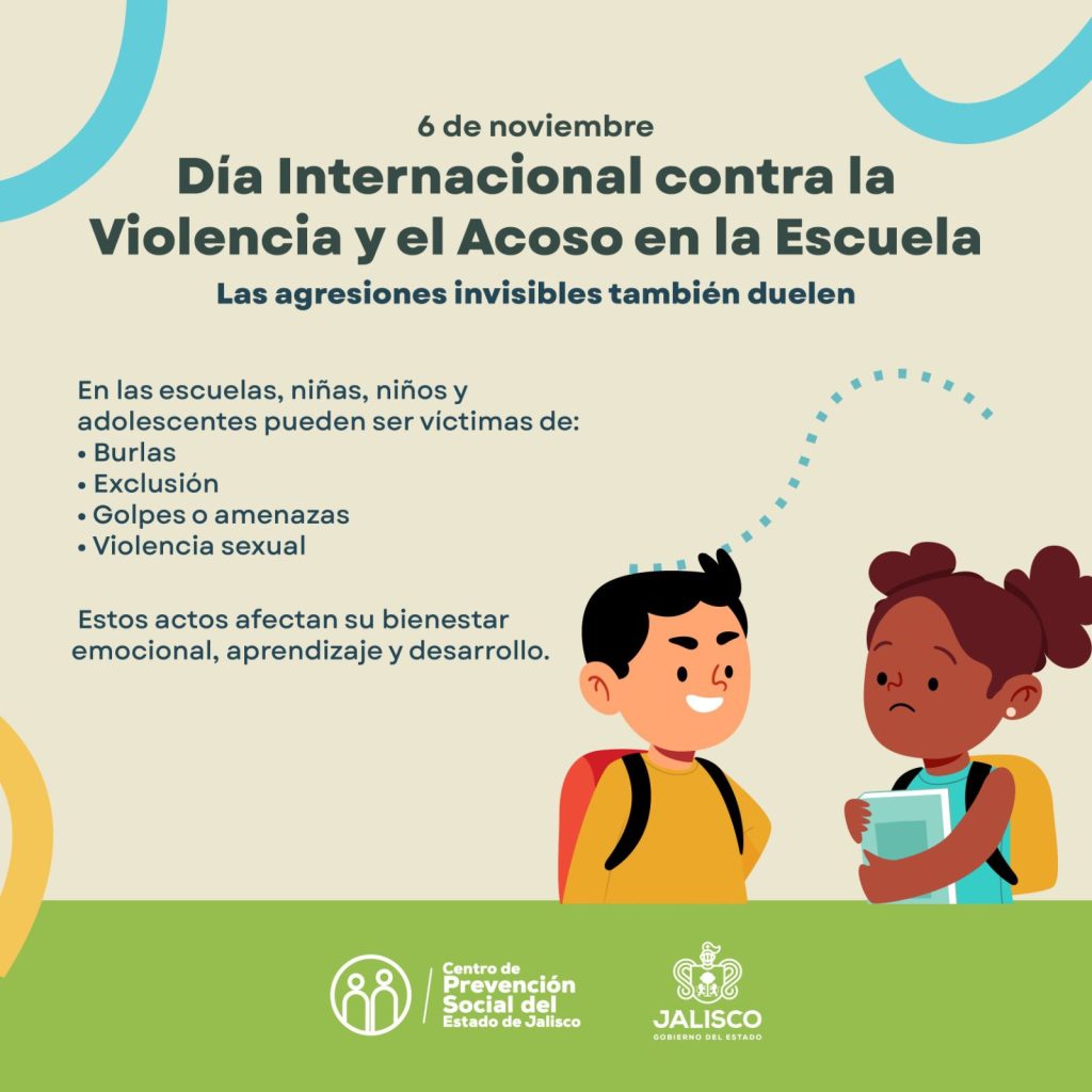 Día Internacional contra la Violencia y el Acoso en la Escuela - H ...